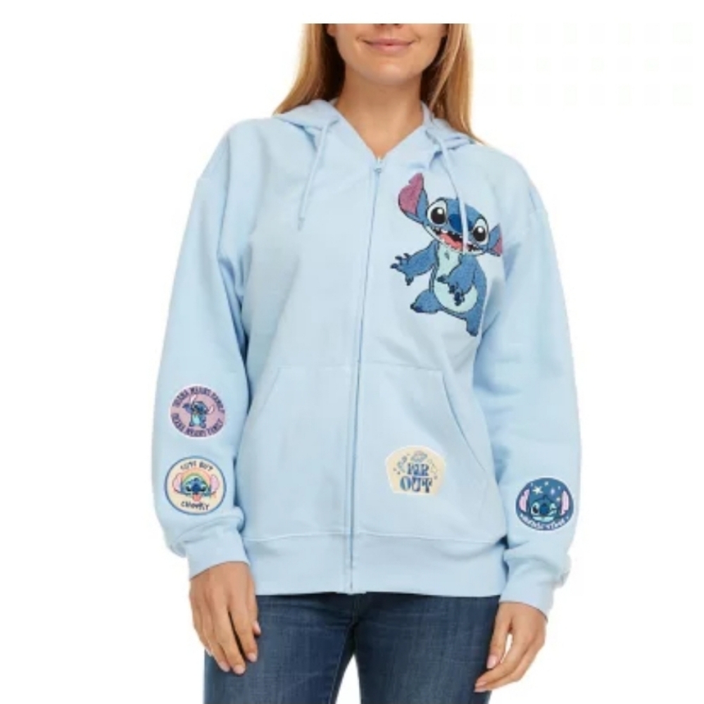 (Ew)Character Stitch ladies full zip hoodie